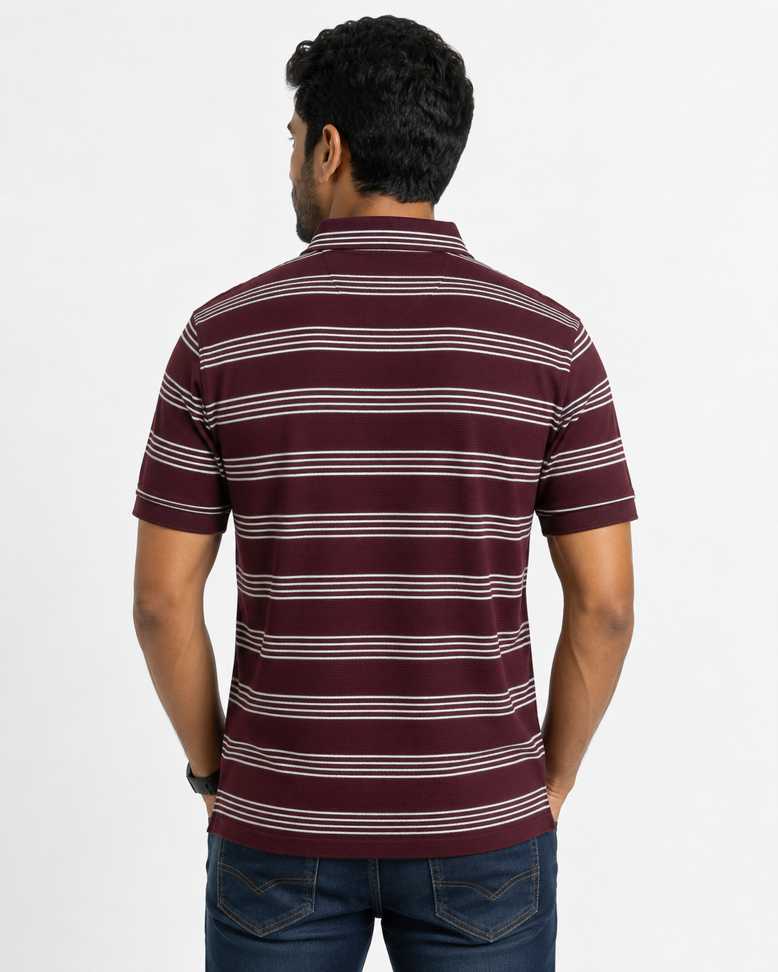 Mens' Premium Waffle Polo T-Shirt