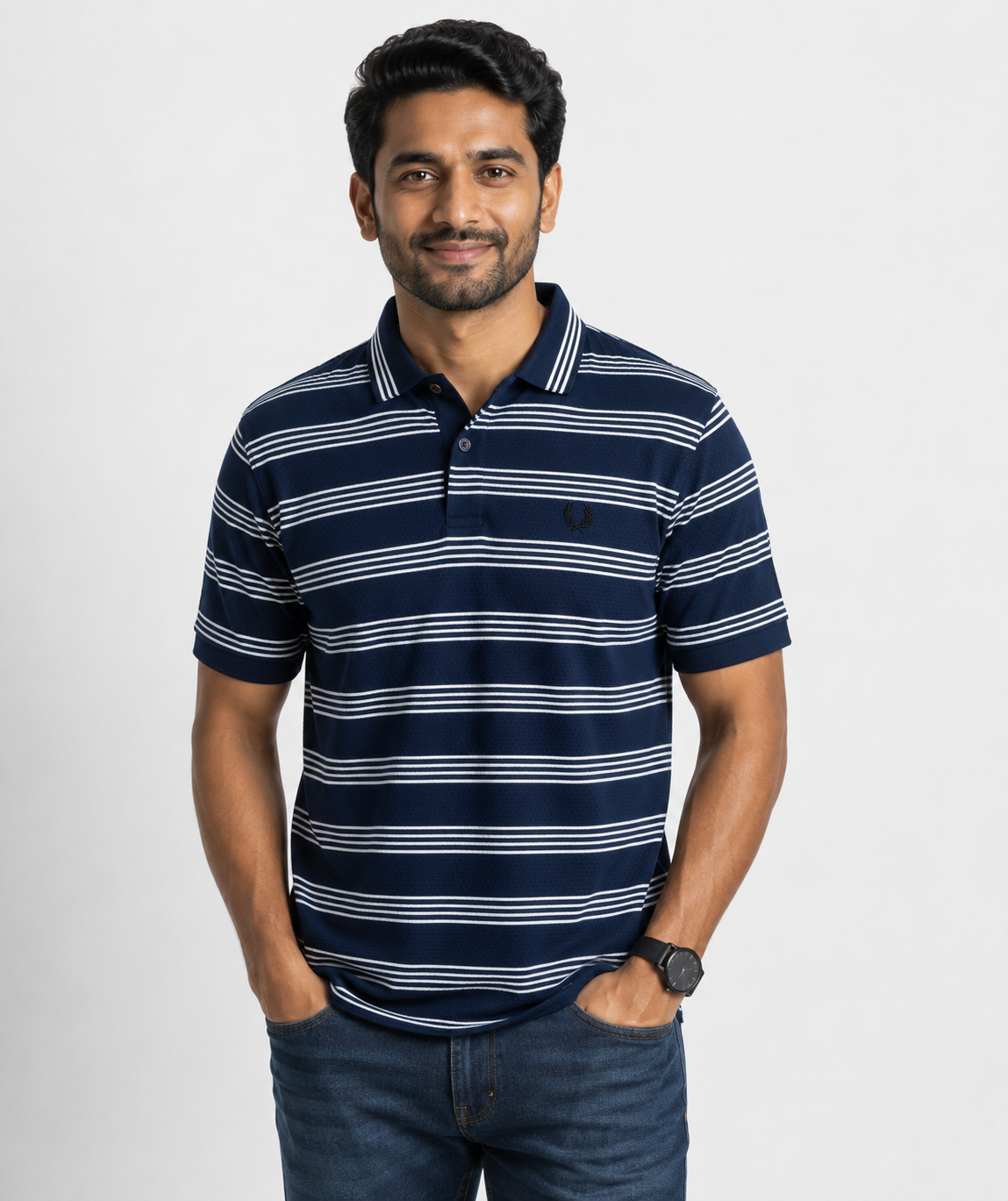 Mens' Premium Waffle Polo T-Shirt