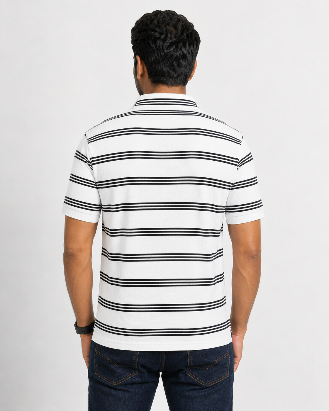 Mens' Premium Waffle Polo T-Shirt